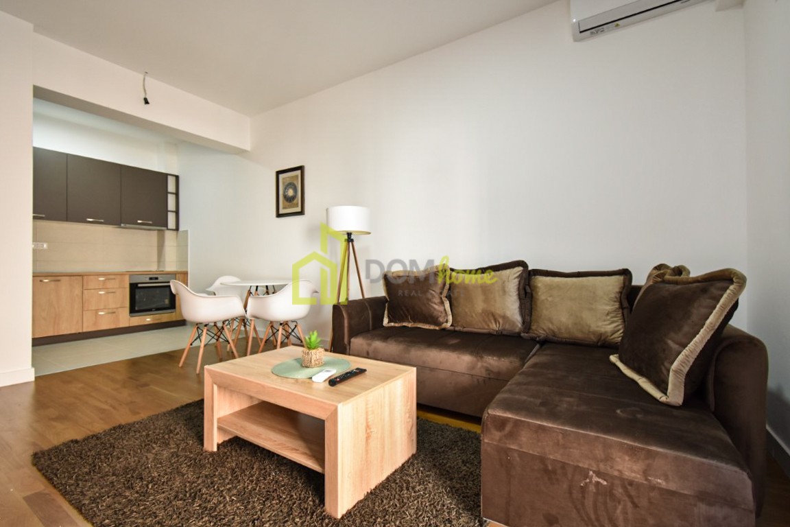 Jednosoban stan 43m2, Zagorič - Izdavanje, Namješten, Klimatizovan, Parking mjesto